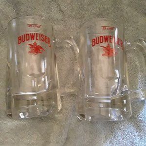 Vintage Budweiser beer mug